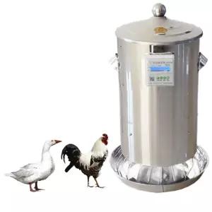 새 모이 비둘기 급식기 사료통 급여 닭 양계장