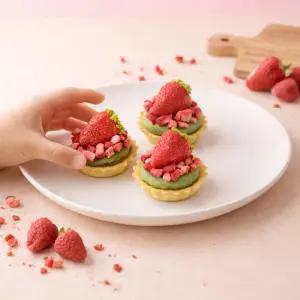 어린이 쿠킹클래스 미니 떡크림 딸기타르트 만들기 키트 유치원 요리체험