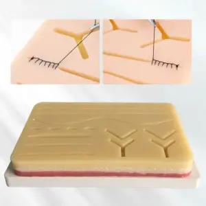 봉합 실습 교육 키트 연습 의대생 수술 피부 절개 주사 훈련 외과 모형 실리콘