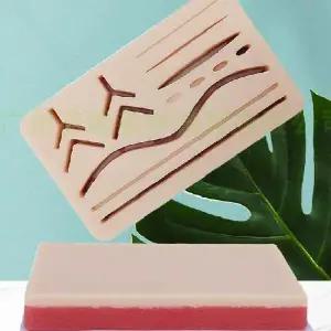 피부 교육용 인공피부 인체 실리콘 실습 연습 키트 연습용 훈련 주사 인체모형 간호사 모형