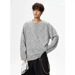 남친 봄 캐주얼 가을 빈티지 라운드넥티 상의 티셔츠 긴팔 패피3