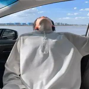 남친 캐주얼 기모 상의 긴팔 반집업 봄가을 라운드넥티 빅사이즈 패피3