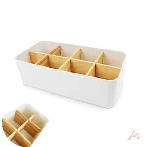 원목수납함 8칸 속옷정리함 양말수납함