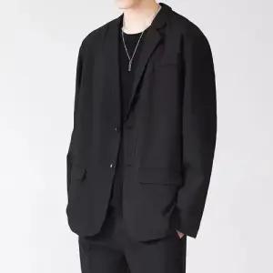 남사친 춘추 캐주얼 자켓 정장 코트 패션 싱글 패피3