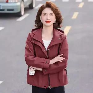 춘추 여친 바람막이 트렌치 코트 얇은 자켓 점퍼 봄옷 원픽3