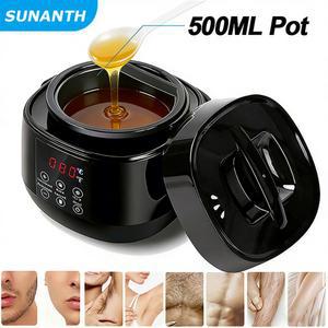 2026년형 500ML 왁스 히터 워머 제모기 SPA 바디 파라핀 포트 LCD 온도 표시/왁스