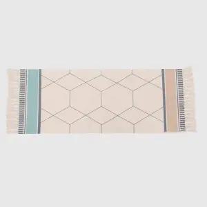 TBZ 코튼 러너 에스닉 감성 카페트 C-05(150x60cm)