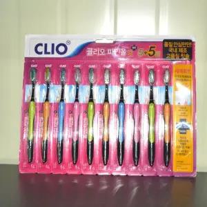 구강위생용품 라운드미세모 고품질 칫솔 10P