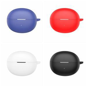 카라비너 헤드폰 보호 케이스가 있는 낙하 방지 이어폰 케이스 QCY Crossky C50용 방진 방지 스크래치 방지