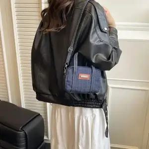 여친 데님 가을 베개 크로스백 가방 슬림핏 클러치백 워싱 패피3