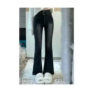 남친 바지 불청 봄가을 하이웨스트 슬림핏 슬리퍼 패피3