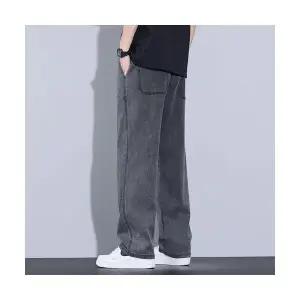 남친 바지 청 스트레이트 여름 레이셀 배기 캐주얼 트레이닝 패피2