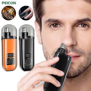 남성용 코털 트리머, 전기 깎기, USB 충전식 휴대용 미니 트리머 (코 및 귀 제모용)