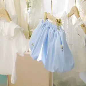 맑은 하늘 닮은 퐁실한 벌룬팬츠라죠 - 아기 치마바지