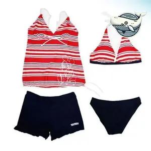 여자 스트라이프 수영복 비키니 커버업 여름 예쁜여자수영복