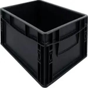 BOIO 솔로 업 블랙 스태커블 다용도 실외용 트럭 상자 및 장난감 베드 수납 소형 가정 정리함 언더