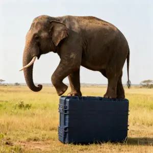 헤비 듀티 50KG 수트케이스 IP67 방수 플라스틱 펠리칸 하드 케이스 폼 포함 내한성 방진