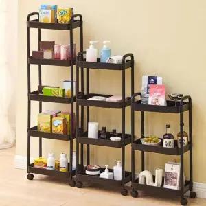 [RIZPICK]무빙 왜건 트롤리 카트 틈새 거실 웨건 주방 수납