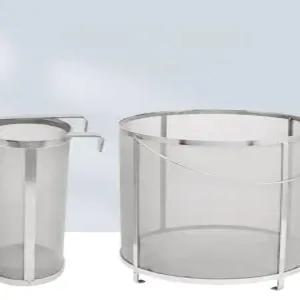 스테인레스 막걸리 거름망 육수채반 효모 여과통 와인 스텐