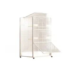 대형새장 앵무새 케이지 가정용 이동식새장 이동식 앵무새케이지 아크릴 물 연철 새집 둥지