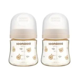 순수아 트윈팩 PPSU 젖병 160ml 노꼭지