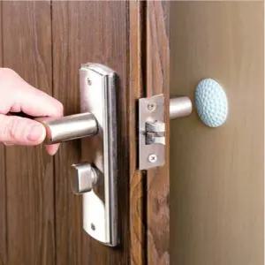 층간소음 문쾅방지 패드 도어 핸들 벽면 보호 충격흡수 쿠션 방문 가드