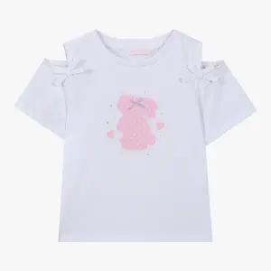 [로엠걸즈] 쿨 트임 오프숄더 반팔티 RGRA2644C [P003793145]