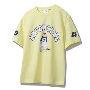 [지프키즈] 지프키즈 어드벤처 곰 반팔티 KP2TSU218 2가지색상 상하셋업 구성가능 [P003793539]