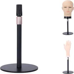 조절 가능한 가발 헤드 스탠드 매트 프로스트 11인치에서 175인치 연습용 등과 또는 블랙 있는 방지 높이