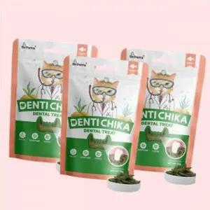 닥터페트라 고양이 덴티치카 덴탈트릿 이빨과자 70g 연어맛 3개 4442120