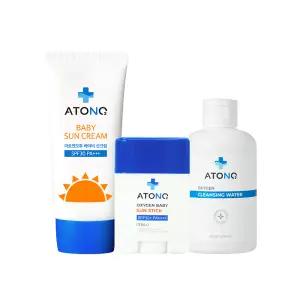 아토앤오투 선크림 + 선스틱 + 클렌징 워터 - 1set
