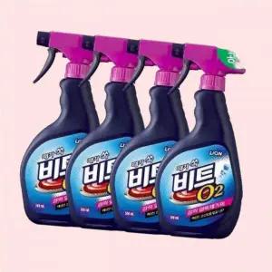 라이온 비트 O2 강력얼룩제거제 스프레이 500ml X 4개 4443173
