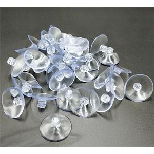 18MM 20MM 30MM 강력 모양 버튼 버섯 흡착컵 PVC 소프트 흡착판 유리 투명