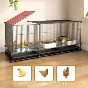 소형닭장 번식케이지 병아리 가정용 토끼 철망 바퀴