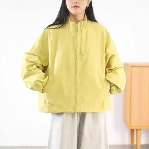 여성 가을 캐주얼 야구 미니멀 자켓 트렌디 잠바 더블 트렌치코트 집업 1PICK3