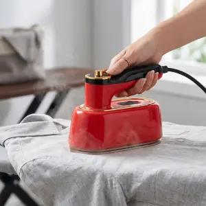 빨간다리미 건식 연팔 강력 스팀 핸디형 미니 다리미