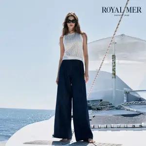 [최초공개] 로얄메르 26SS 벨티드 와이드 데님