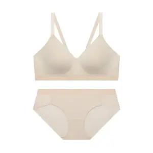 코데즈컴바인이너웨어 CODES COMBINE INNERWEAR 컴포트 쉘론 노와이어브라 팬티세트_미스티로즈 CDWRP255LP