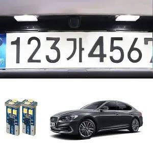 [하프클럽/]LED번호판등 삼성LED 전구 D21 T10 6 6000K 2개