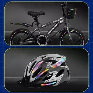 [하프클럽/]반사 경고 스티커 자전거 자동차 안전표시 10set