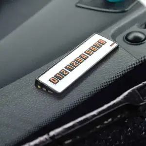 [하프클럽/]차전화번호판 주차전화번호판 자동차주차알림판