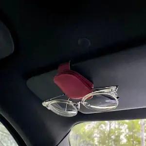 [하프클럽/]레드 선바이저  거치대 차량용 선글라스