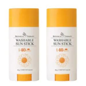 보타니컬테라피 베이비 워셔블 썬스틱 무기자차 18g, 2개