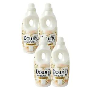 다우니 섬유유연제 화이트 코튼 향 1L 4개