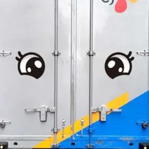 [하프클럽/]잠깨우는왕눈이 트럭눈스티커 화물차스티커