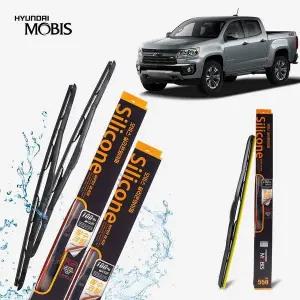 [하프클럽/]발수코팅 실리콘 와이퍼 좌우 550mm 450mm 1세트