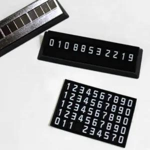 [하프클럽/]블랙 차량용번호판 차전화번호판