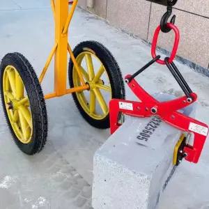 석판 클램프 크레인 집게 소형 320kg 리프팅 스톤 하역