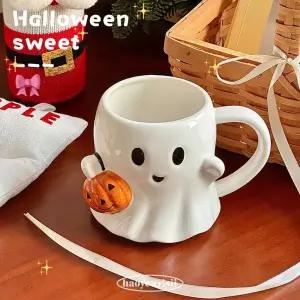 선아트 유령 프리제 340ml 머그컵 그릇 선물 강아지 귀여운 도자기 컵