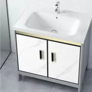 세면대 하부장 일체형 간이 세트 세면기 화장실 북유럽 43 대문 세면볼